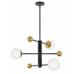 Medium Adjustable Multi Tier Chandelier