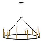 Large Single Tier Chandelier