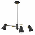 Medium Convertible Mobile Single Tier Chandelier